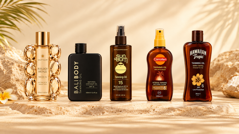 Top five tanning oils