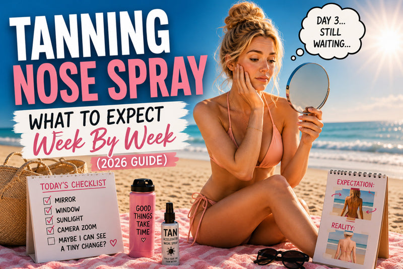 Tanning Nose Spray Results: What to Expect Week by Week (2026 Guide)