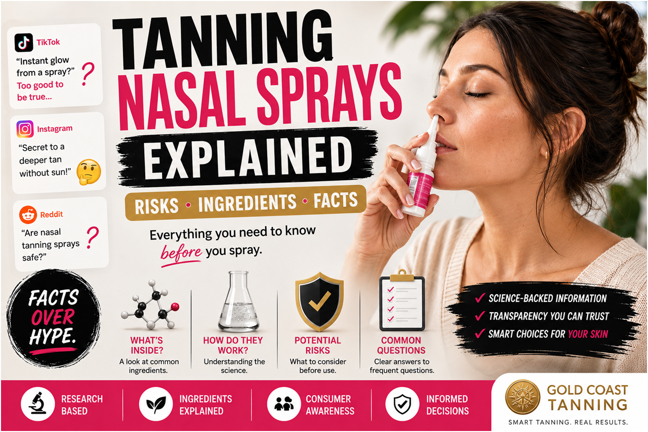 Tanning Nasal Sprays Explained: Risks, Ingredients & Facts