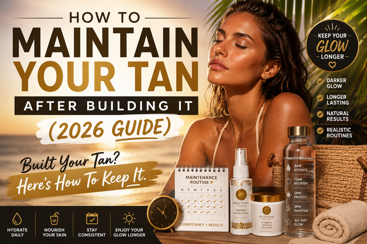 How To Maintain Your Tan After Building It (2026 Guide)