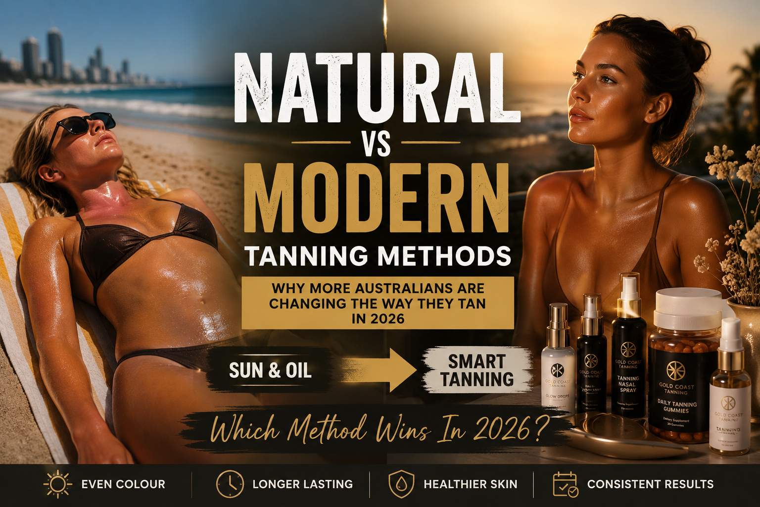 Natural vs Modern Tanning Methods: Why More Australians Are Changing The Way They Tan In 2026