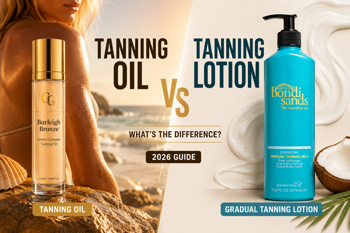 Tanning Oil vs Tanning Lotion: What’s the Difference? (2026 Guide)