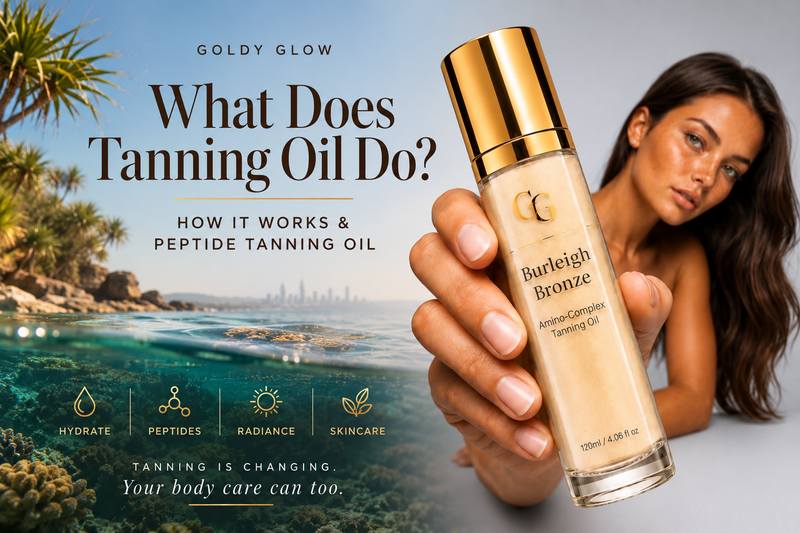 What Does Tanning Oil Do? How It Works & Why Peptides Are Changing Tanning Oil