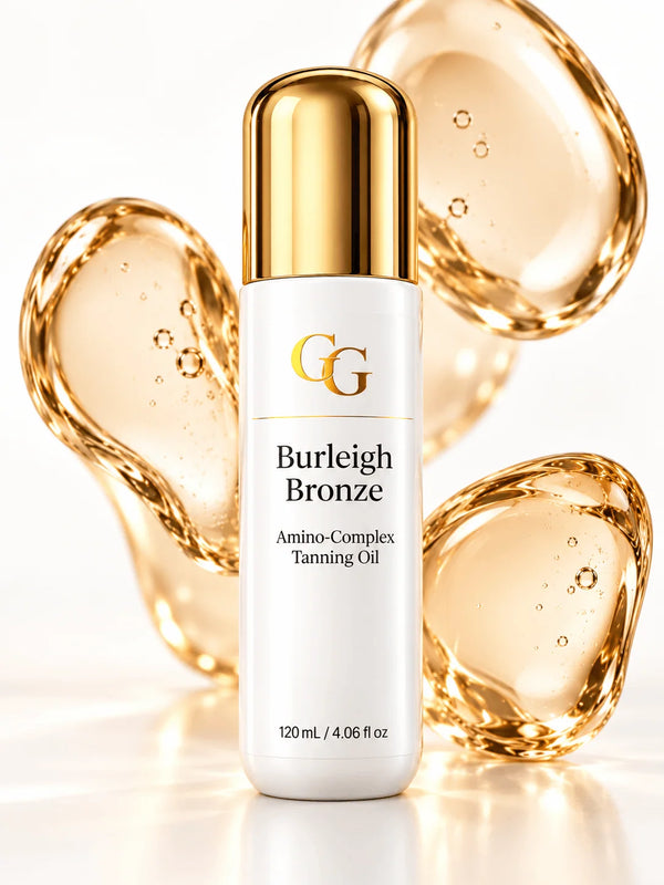 Burleigh Bronze Peptide Tanning Oil | Premium Hydrating Tanning Body Oil