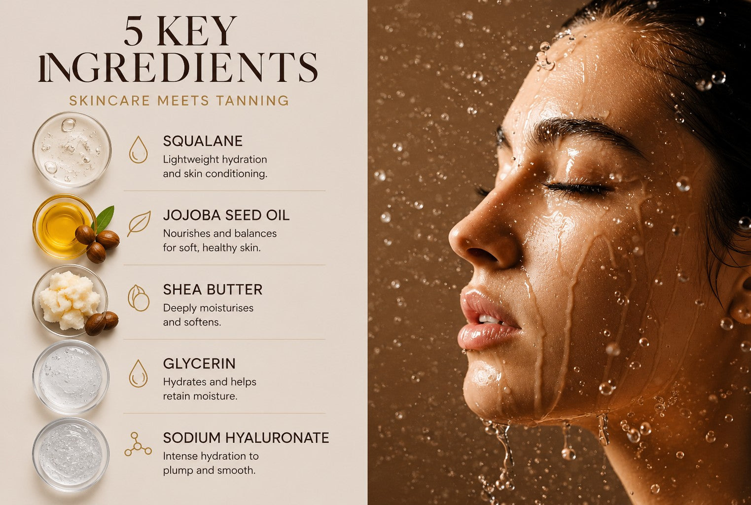 Burleigh Bronze tanning oil with skincare-focused ingredients