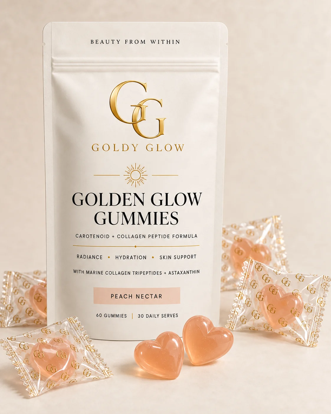 Golden Glow Gummies