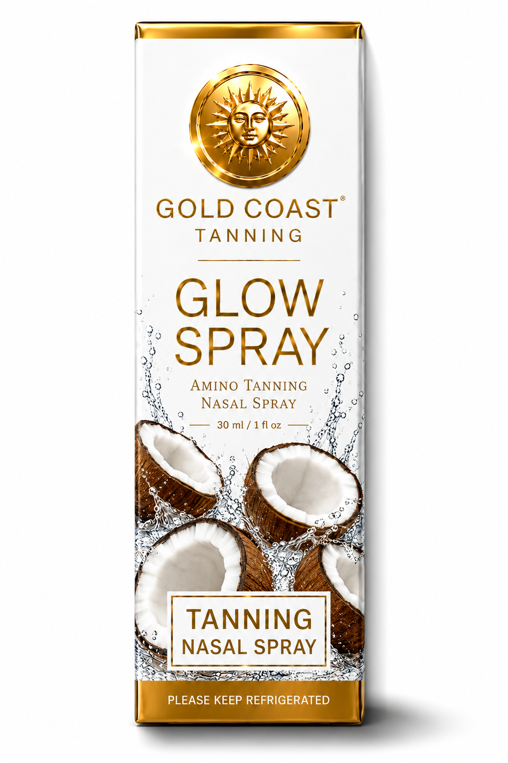 Coconut Ultimate Strength Glow Tanning  Nasal Spray (20mL)