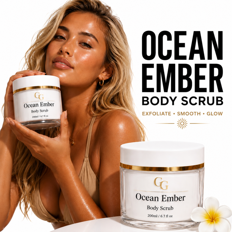 Ocean Ember Açaí Body Scrub | Luxury Exfoliating Body Polish