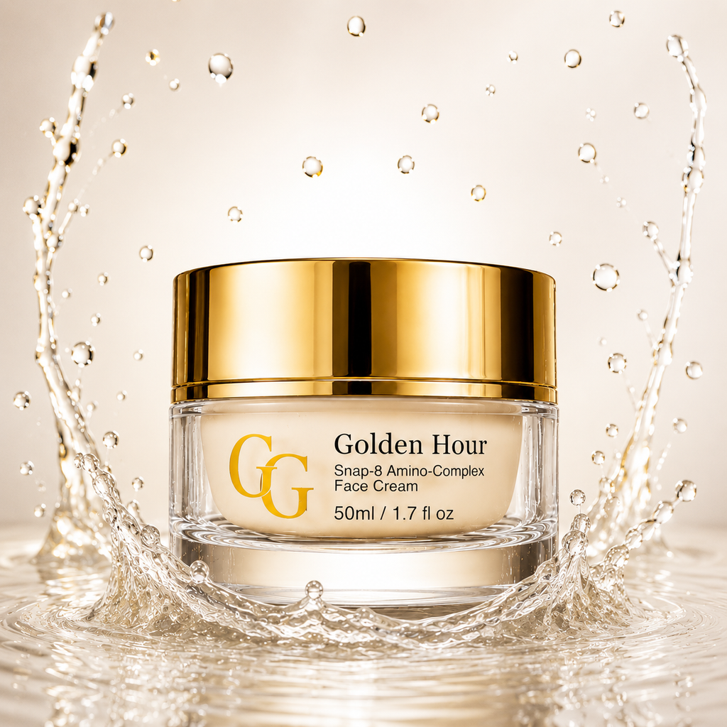 Golden Hour SNAP-8 Peptide Face Cream | Luxury Moisturiser