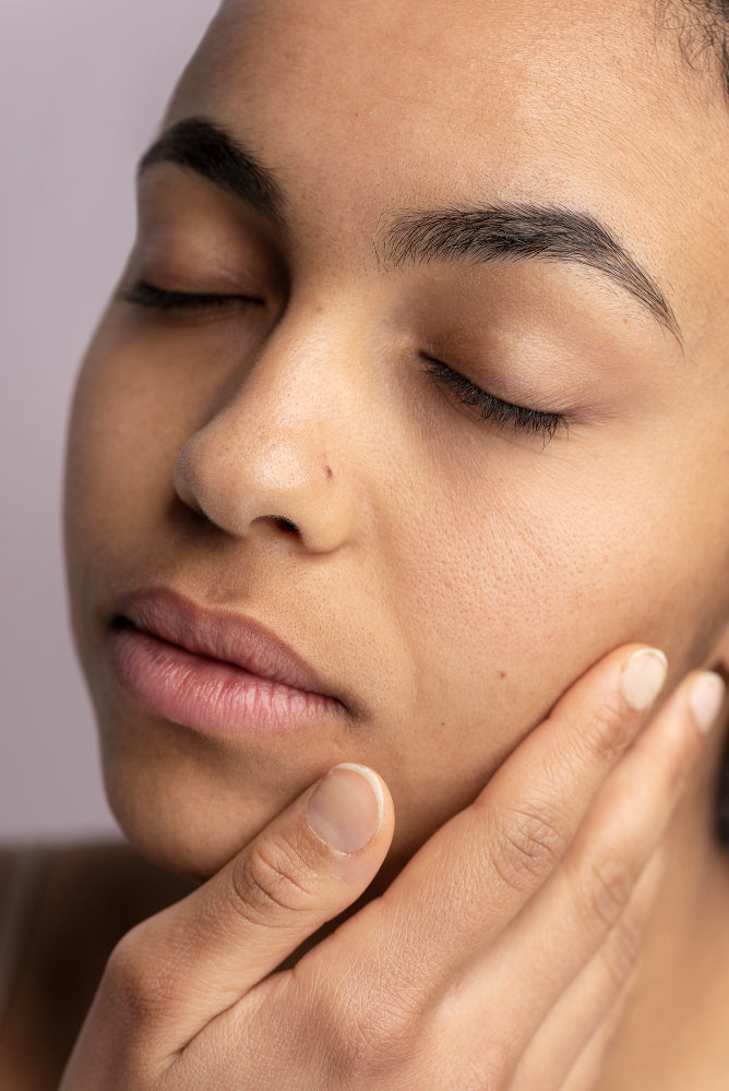 tan fading dry peeling skin